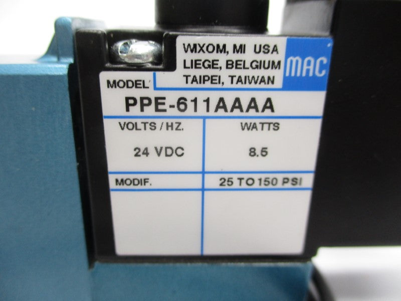 MAC 811C-PP-611AA-152 24VDC 150PSI NSMP