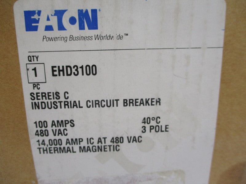 EATON EHD3100 480VAC 100A NSMP