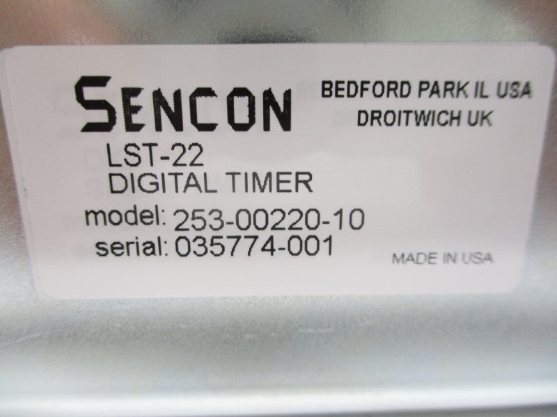 SENCON LST-22 253-00220-10 NSNP