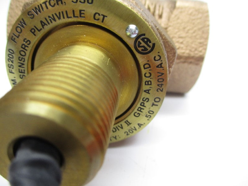 GEMS 26616 FS-200PT-BR-1.00ADJGP 240VAC 1-1/8" NSMP