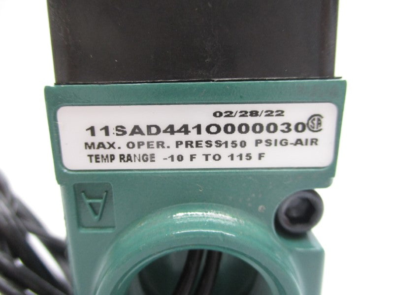 NUMATICS 11SAD441O000030 110-120V .15A 150PSI NSMP