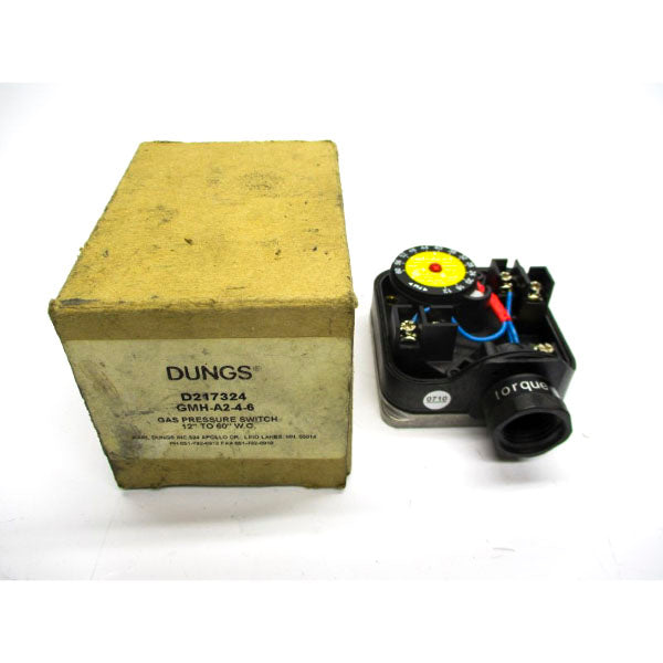 DUNGS GMH-A2-4-6 120VAC 10A 7PSI (NO COVER) NSMP