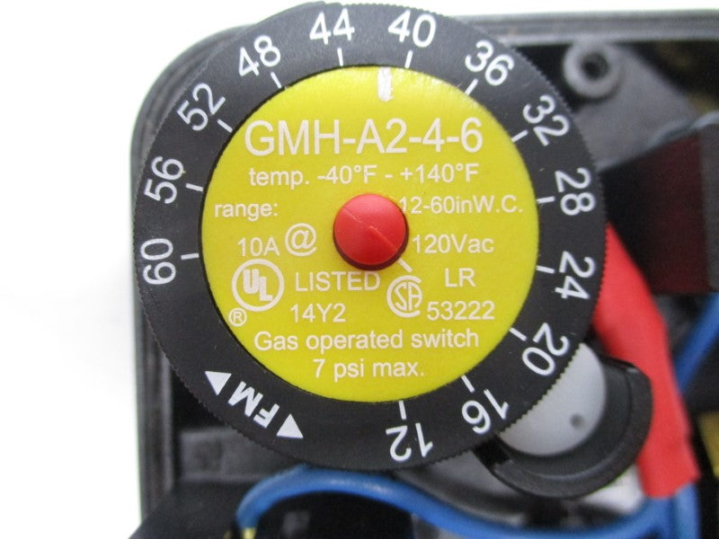 DUNGS GMH-A2-4-6 120VAC 10A 7PSI (NO COVER) NSMP