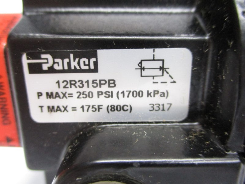 PARKER 12R315PB 250PSI (AS PICTURED) NSMP