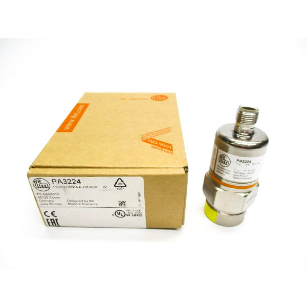 IFM EFECTOR PA-010-RBN14-A-ZVG/US//V PA3224 9.6-32VDC 0-145PSI NSMP
