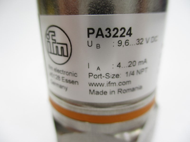IFM EFECTOR PA-010-RBN14-A-ZVG/US//V PA3224 9.6-32VDC 0-145PSI NSMP