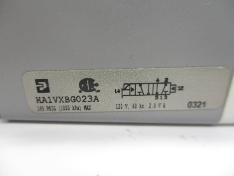 PARKER HA1VXBG023A 120V 145PSI NSMP