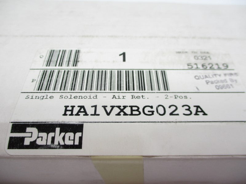 PARKER HA1VXBG023A NSFS
