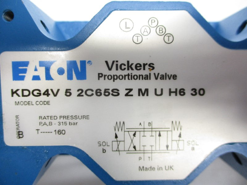 EATON KDG4V-5-2C65S-Z-M-U-H6-30 NSNP