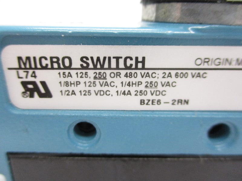 HONEYWELL BZE-2RN 600VAC 15A NSMP