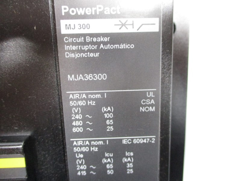 SQUARE D MJA36300 600V 300A NSMP