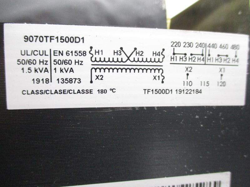 SQUARE D 9070TF1500D1 240/480V NSMP