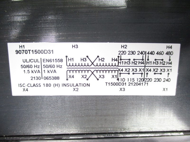 SQUARE D 9070T1500D31 240-480V NSMP