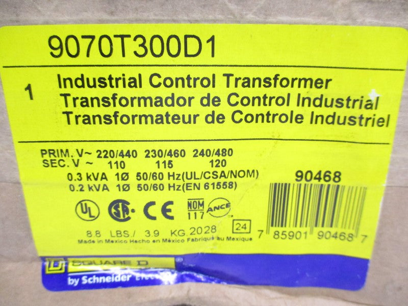 SQUARE D 9070T300D1 240/480V NSFS