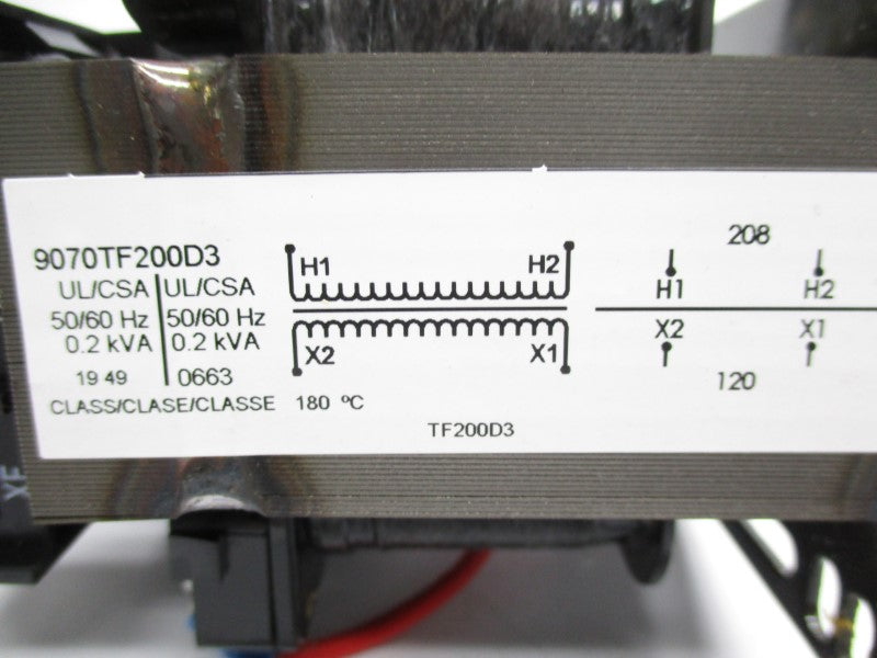 SQUARE D 9070TF200D3 208V NSNP
