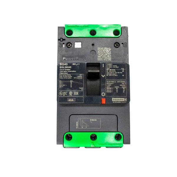 SQUARE D BGL36040 480V 40A NSNP