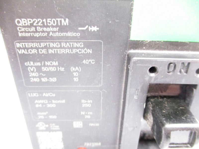 SQUARE D QBP22150TM 240V 150A (GREEN) NSNP
