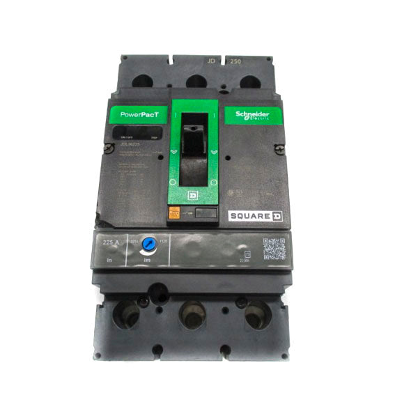 SQUARE D JDL36225 600V 225A (GREEN) (AS IS) NSNP