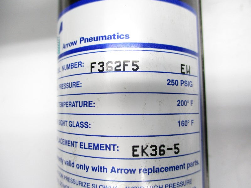 ARROW PNEUMATICS F362F5 1/4" NSMP