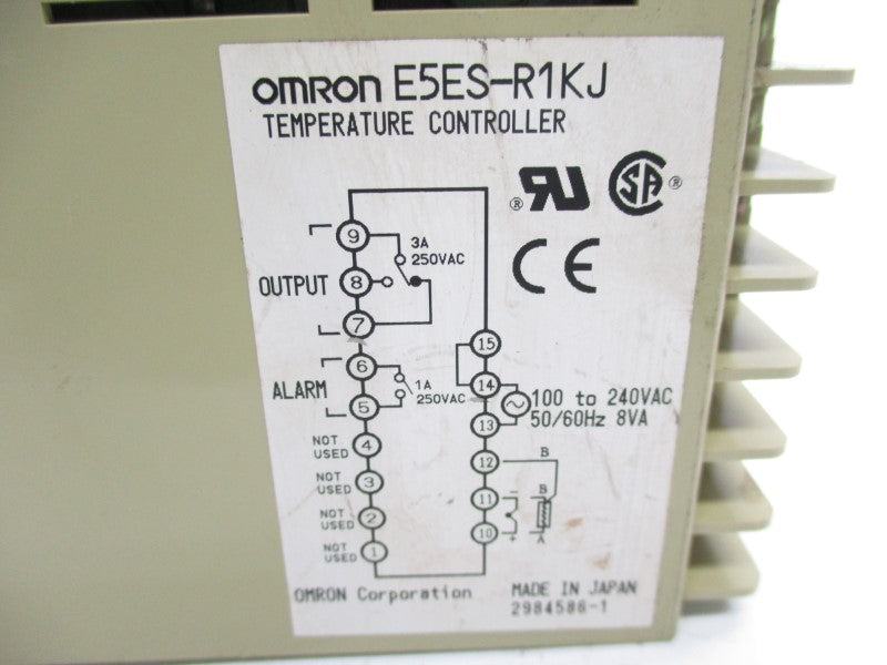 OMRON E5ES-R1KJ 100-240VAC 3A UNMP
