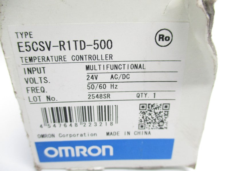 OMRON E5CSV-R1TD-500 24VAC/DC NSMP