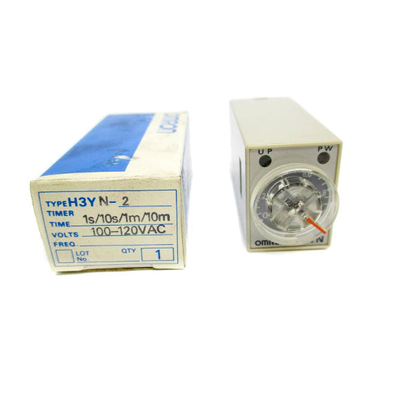 OMRON H3YN-2 100-120VAC 5A 0.1S-10M NSMP