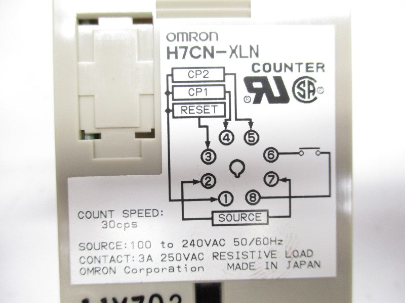OMRON H7CN-XLN 100-240VAC NSMP