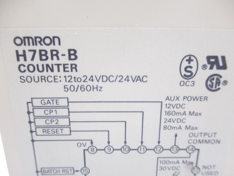 OMRON H7BR-B 12-24VDC/AC NSMP