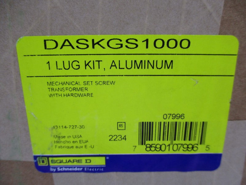 SQUARE D DASKGS1000 (NO HARDWARE) NSMP
