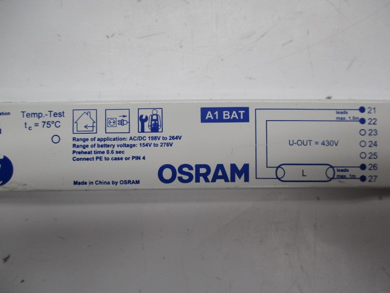 OSRAM QTI1X35/49/80 198-264VAC/DC 0.39A NSNP
