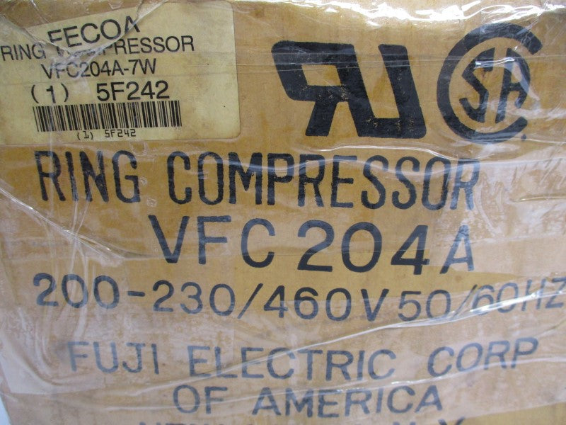 FUJI ELECTRIC VFC204A-7W 5F242 200-230V 1.2A NSMP