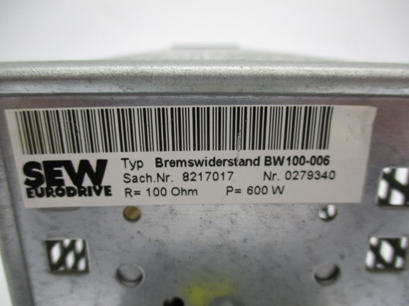 SEW EURODRIVE BW100-006 8217017 NSNP