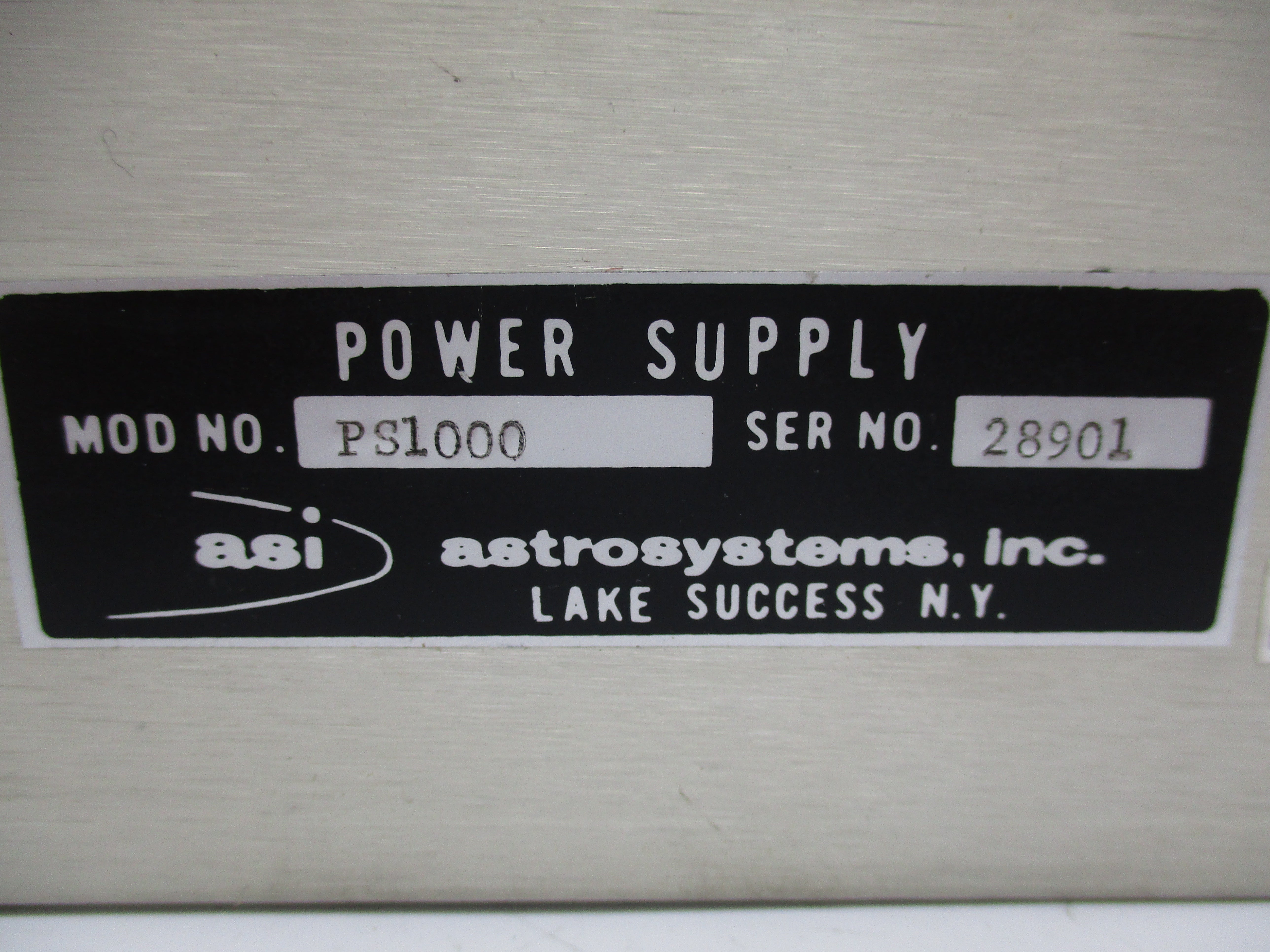 ASI PS1000 115-230VAC UNMP