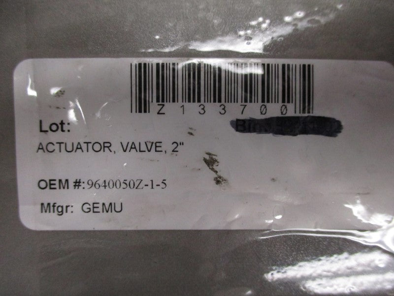 GEMU 9640050Z-1-5 2" NSNP