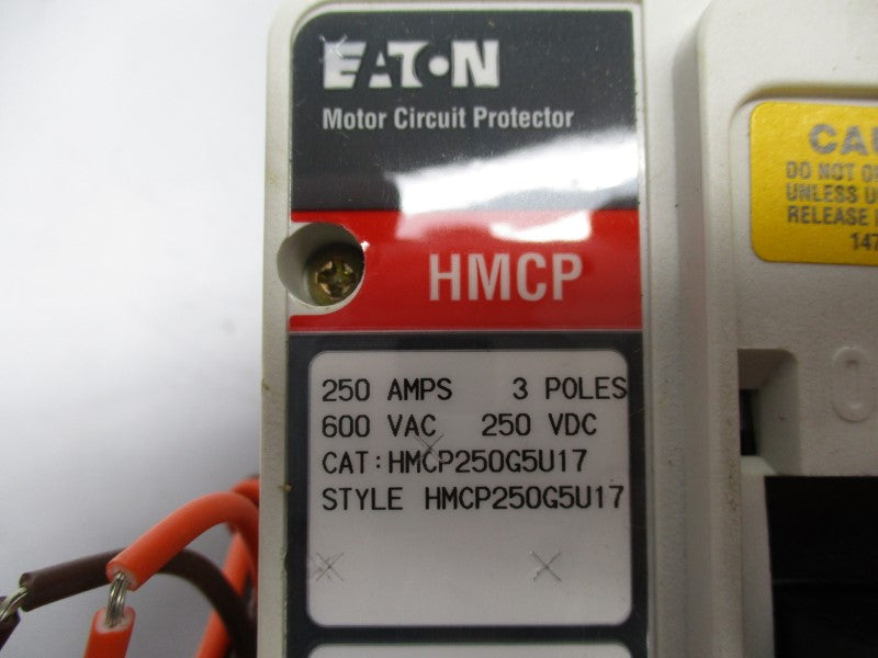 EATON HMCP250G5U17 SER. C 600VAC 250A NSMP