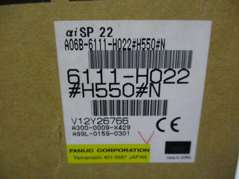 FANUC A06B-6111-H022#H550#N 283-339V 95A NSMP