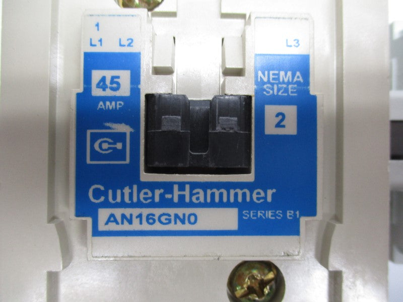CUTLER HAMMER AN16GN0AB SER. B1 110-120V 45A NSMP
