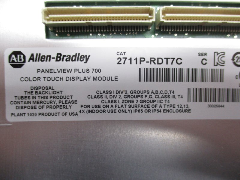 ALLEN BRADLEY 2711P-RDT7C SER. C UNMP
