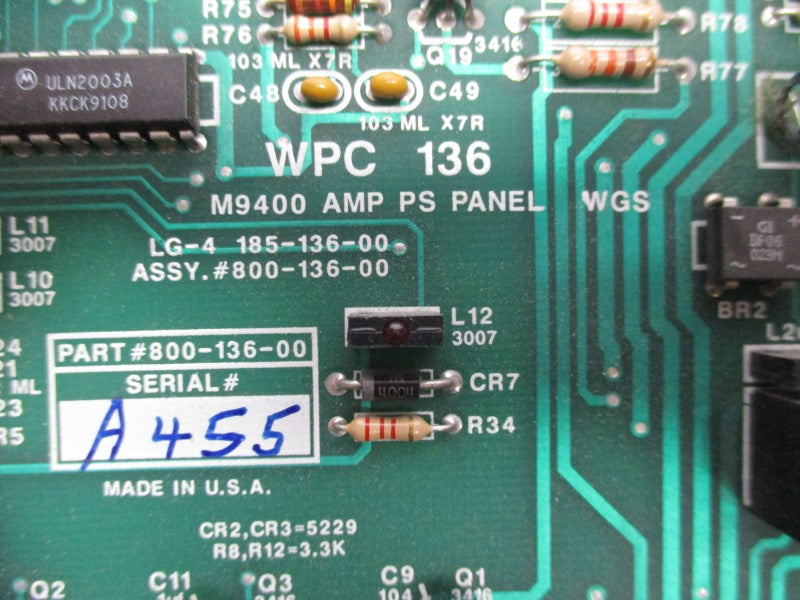 WPC 800-136-00 UNMP