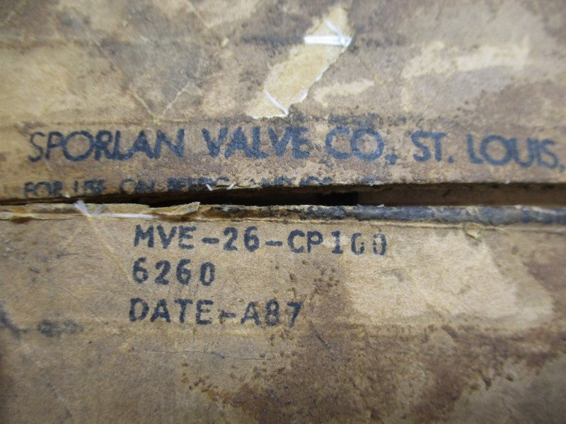 SPORLAN MVE-26-CP100 NSMP