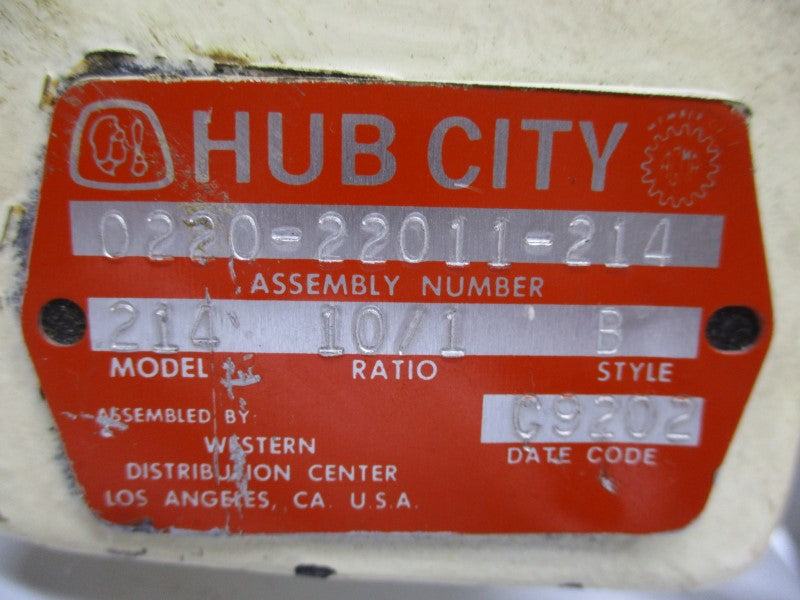 HUB CITY 214 0220-22011-214 UNMP