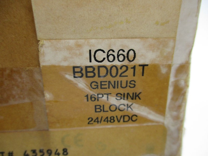 FANUC IC660BBD021T 24/48VDC NSMP