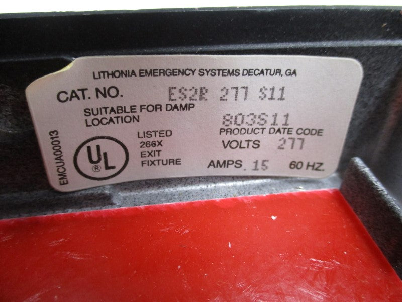 LITHONIA ES2R277S11 277V 0.15A NSMP