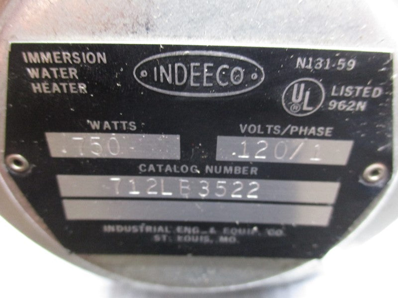 INDEECO 712LB3522 120V NSNP