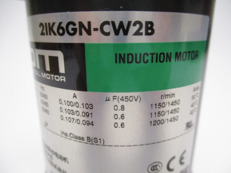 ORIENTAL MOTOR 2IK6GN-CW2B 230V 0.107/0.094A NSMP