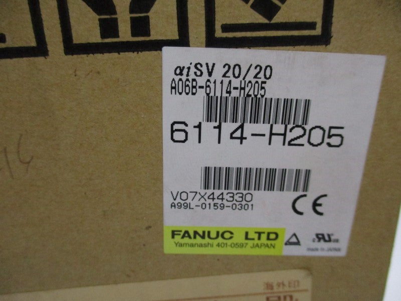 FANUC A06B-6114-H205 283-339V 6.5A NSMP
