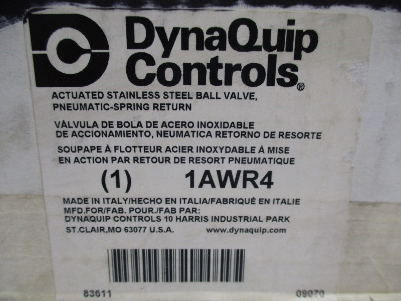 DYNAQUIP 1AWR4 AP20SR4 80PSI NSMP