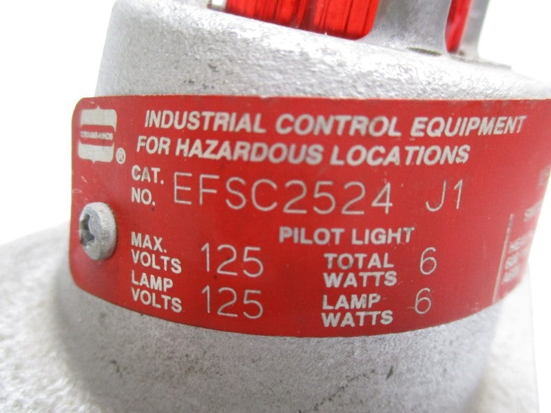 CROUSE HINDS EFSC2524J1 125V NSNP