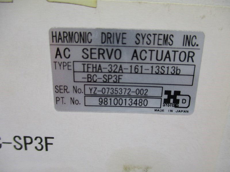 HARMONIC TFHA-32A-161-13S13B-BC-SP3F NSFS
