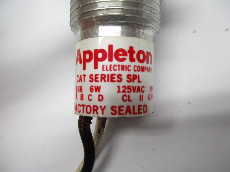 APPLETON SPLBLB 125VAC (PKG OF 2) NSMP